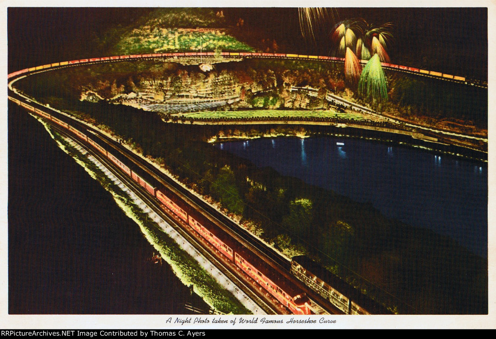 "The Horseshoe Curve," #1 of 2, 1954